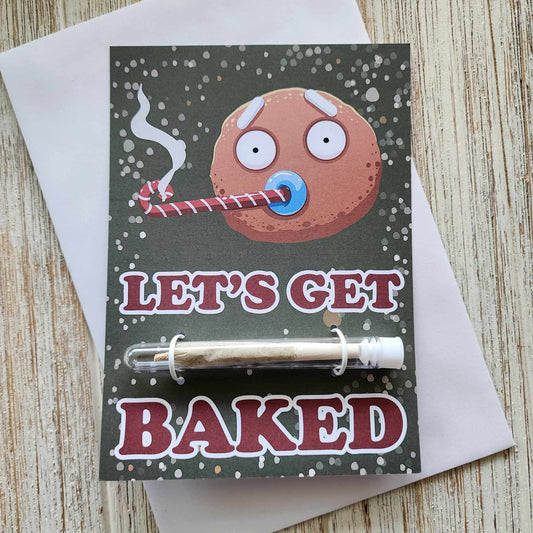 Let's Get Baked Greeting Card