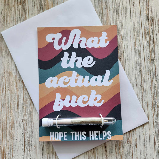 What The Actual Fuck Greeting Card