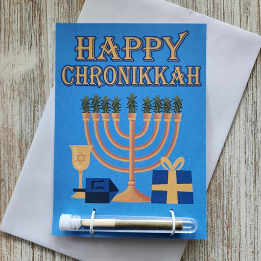 Happy Chronikkah Greeting Card