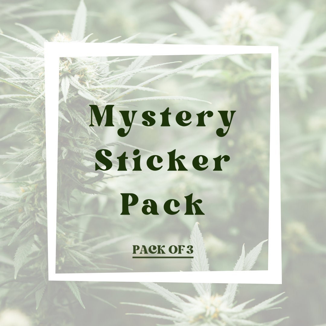 Mystery Sticker Pack - 3 Stickers