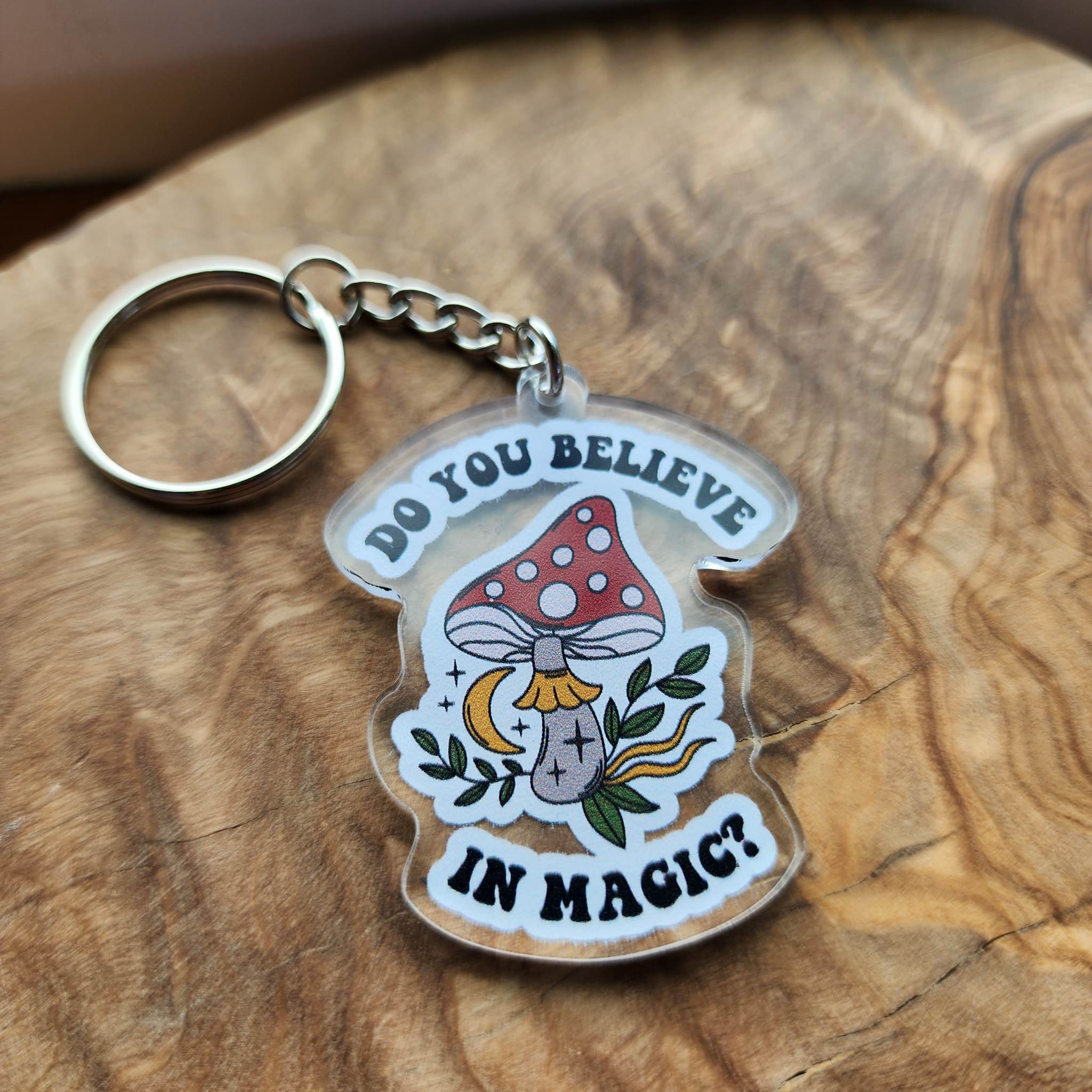 Magic on sale photo keychain