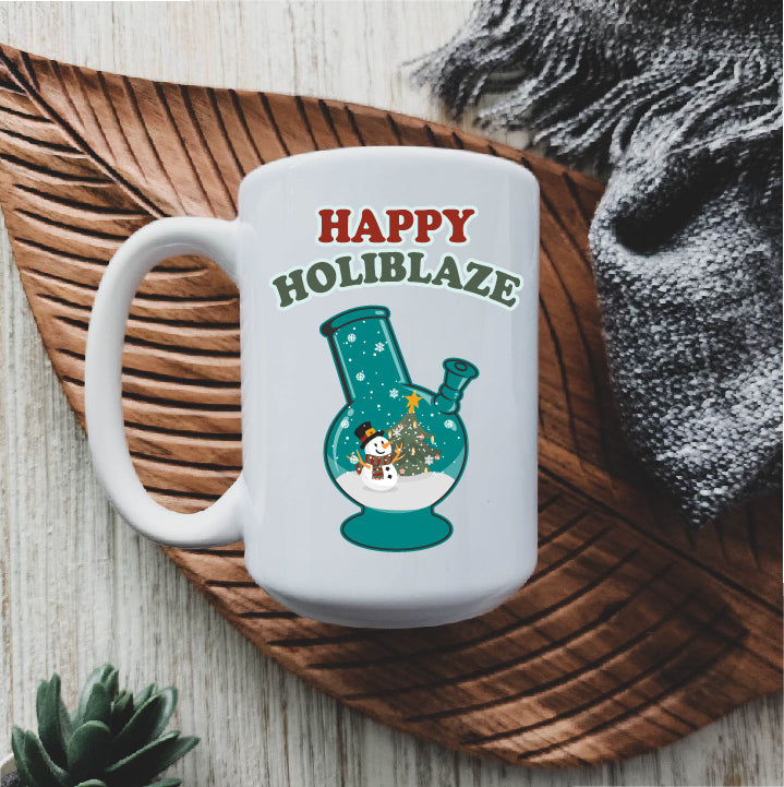 Happy Holiblaze Mug