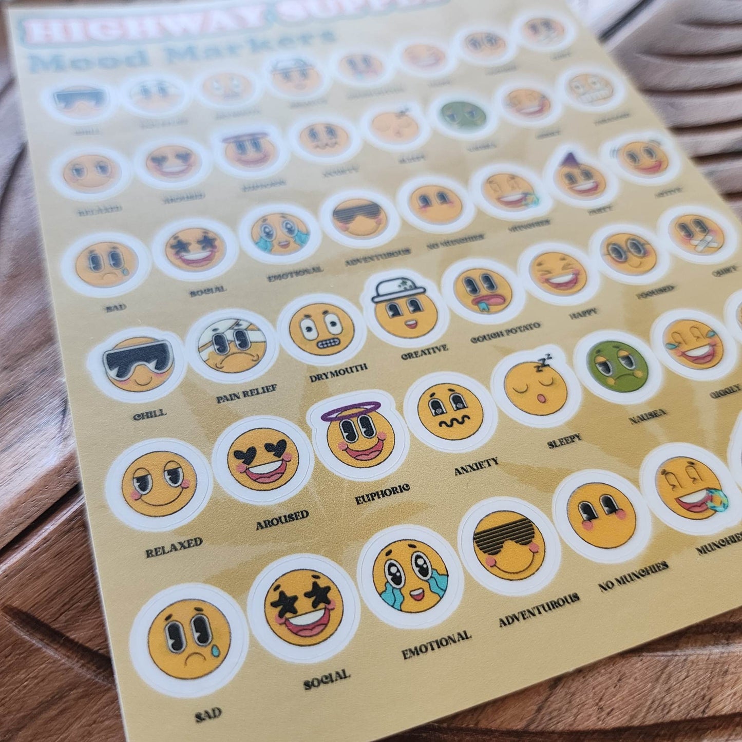Mood Marker Sticker Sheet